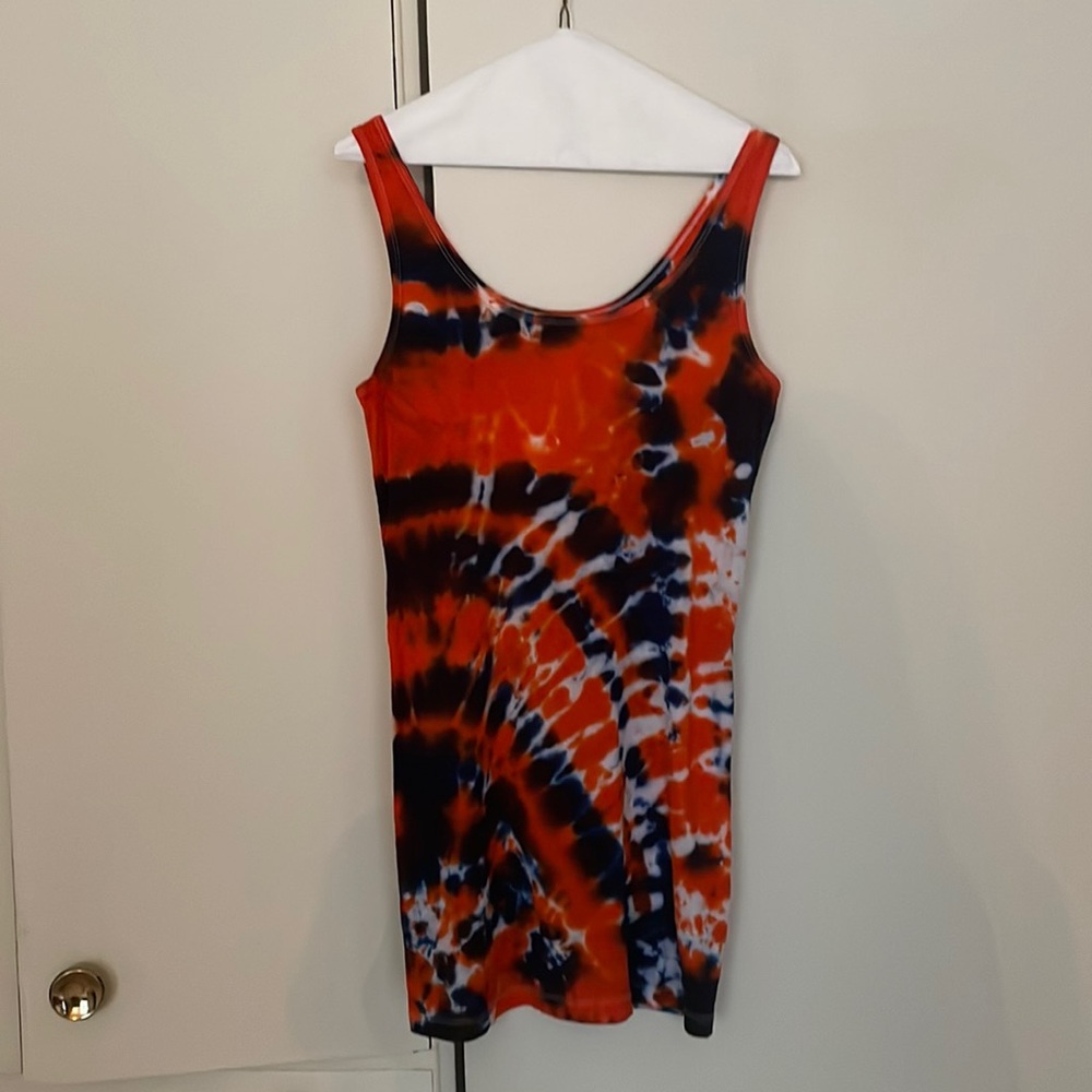 Tie Dye Tank Top Syracuse University Colors